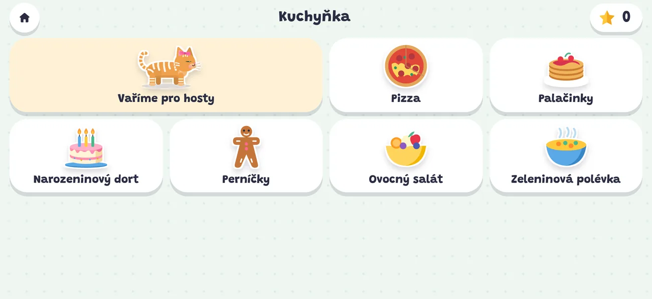 Kuchyňka s recepty
